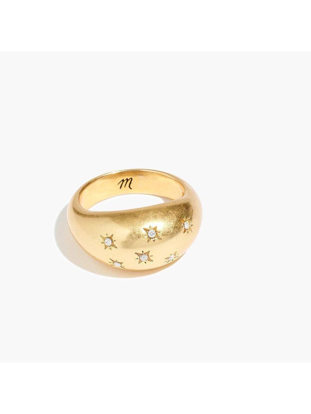 Madewell Lightburst Dome Ring Size 7